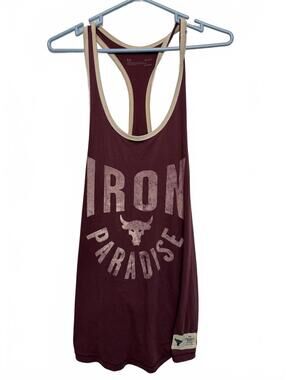 Under Armour Iron Paradise Loose Fit Racerback Tank Top Size Large